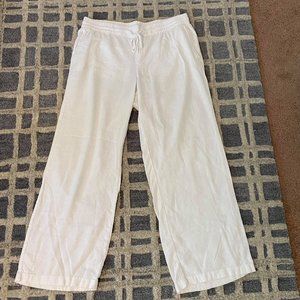 White Linen Pants